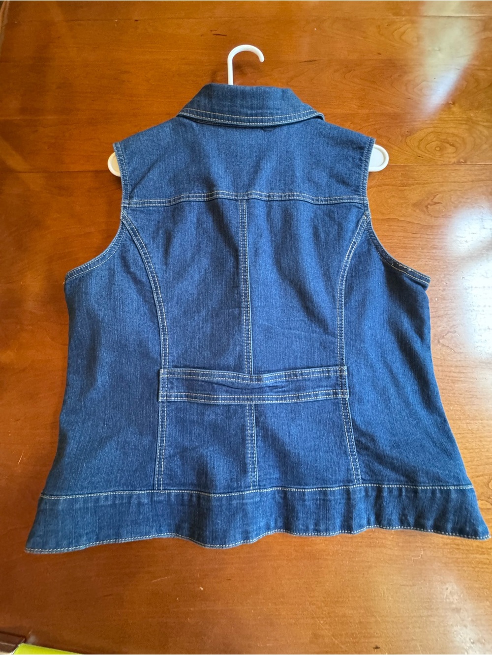 Baccini denim vest Size L - Picture 3 of 12